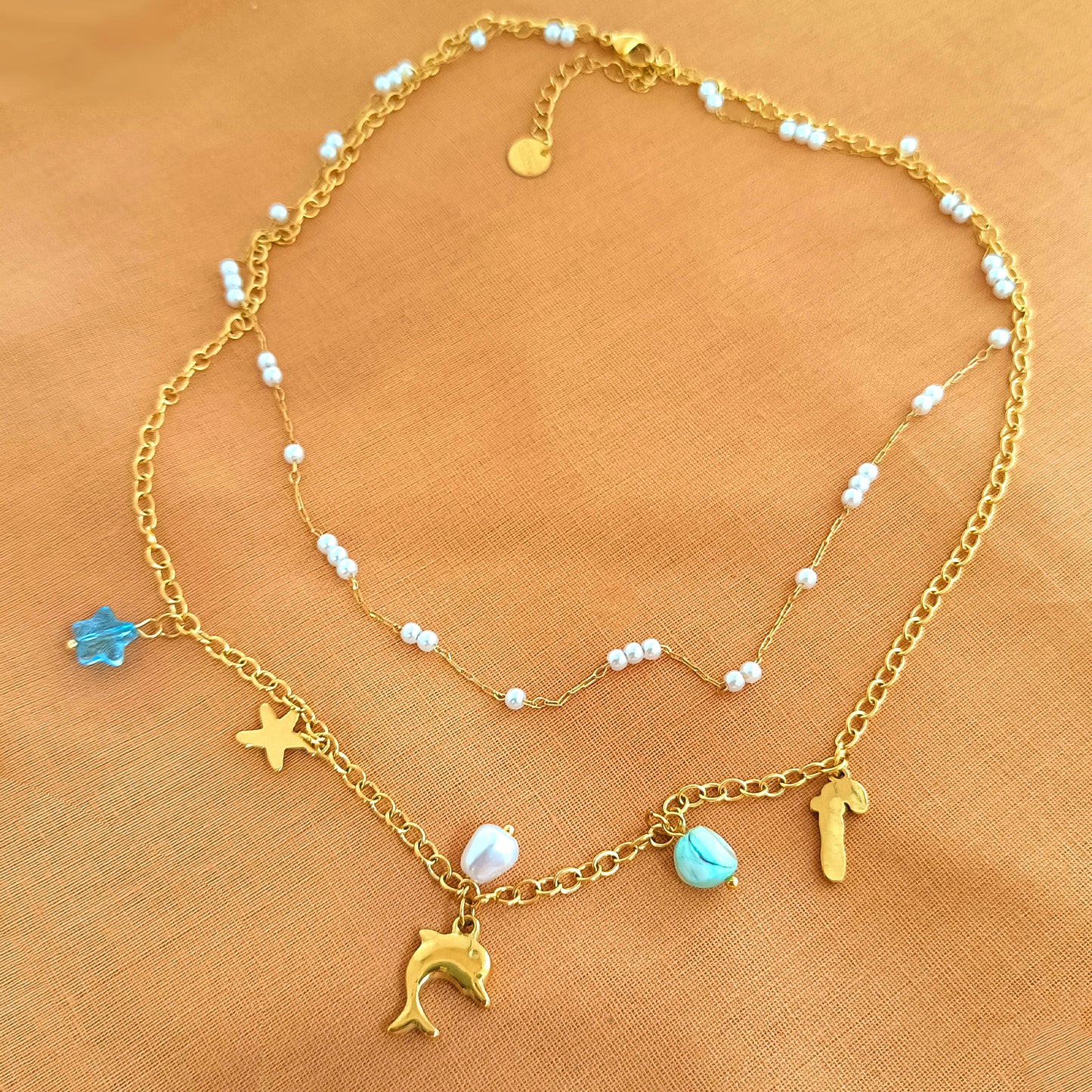 18K Gold-Plated Sea Collection – Anti-Tarnish Jewelry
