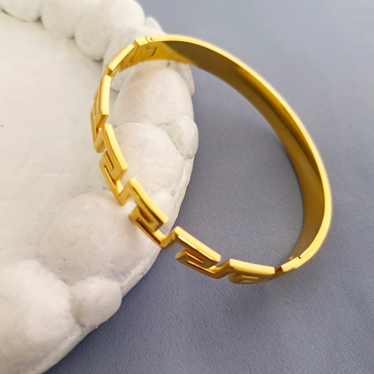 18K Gold-Plated Arabic Islamic Openwork Bracelet