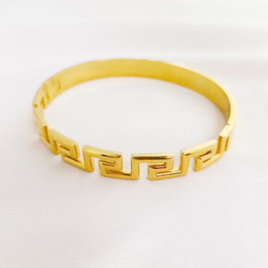 18K Gold-Plated Arabic Islamic Openwork Bracelet
