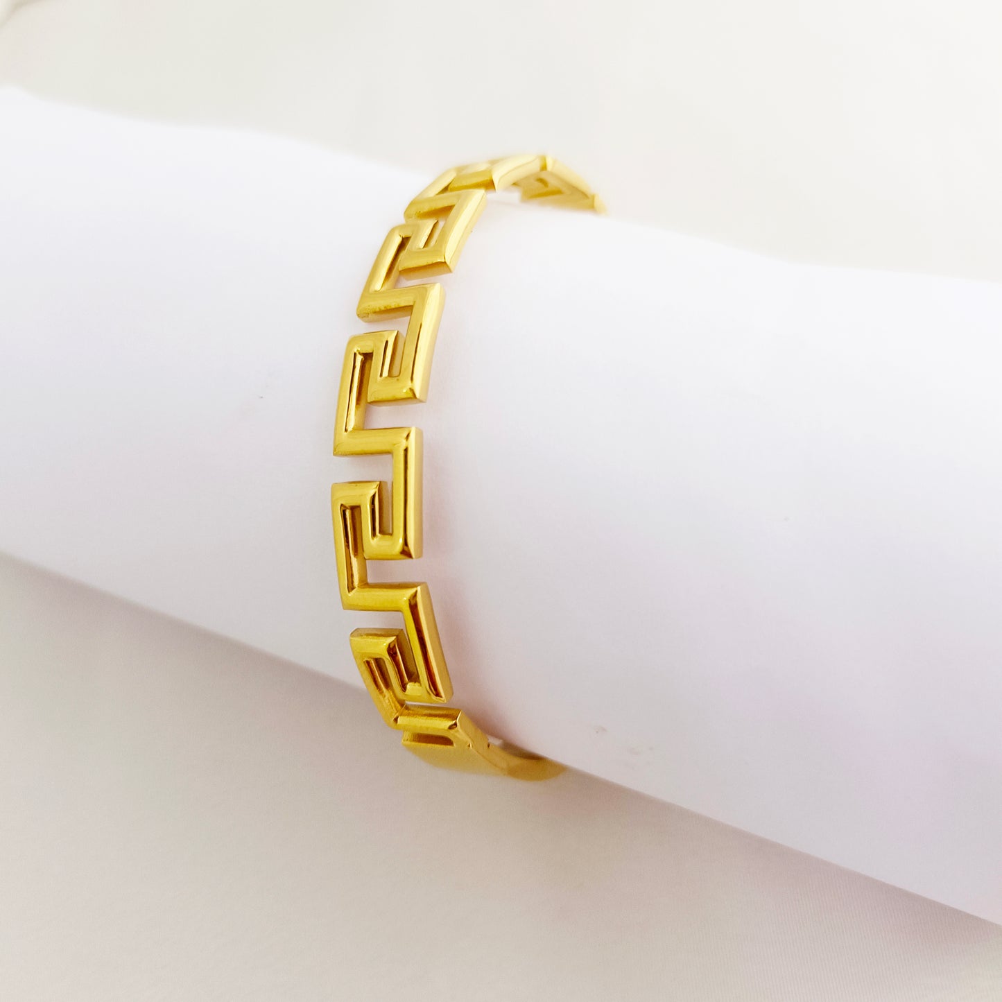 18K Gold-Plated Arabic Islamic Openwork Bracelet